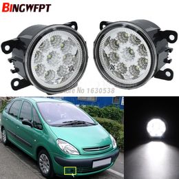 2 pièces ensemble de phares antibrouillard de haute qualité LED très brillante antibrouillard 12V pour citroën XSARA PICASSO N68 1999-2010