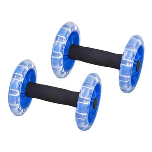 2 Stuks Home Gym Oefening Fitness Buikspier Roller Wiel Trainer Apparatuur Power Resistance Bands Arm Training 240127