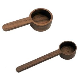2 PCS Home Wooden Meding Spoon Spoons Spoons Coffee Coffee Scoop Spice Spice Medido Herramientas Durables 240410