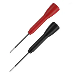 2-stcs geïsoleerde piercing naald Niet-destructieve multimetertestsondes rood/zwart 30V-60V voor 2 mm lood
