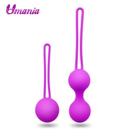 2 pièces Kegel balles d'exercice serrées orgasmes produits de massage vibrateurs jouets sexuels pour femmes boule de Geisha vaginale C19010501