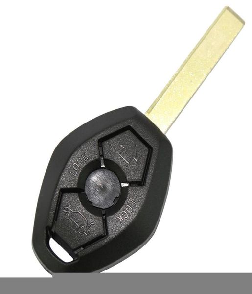 Étui de remplacement pour clé télécommande, 2 pièces, coque de clé de voiture, sans clé, lame non coupée pour BMW série 1 3 5 6 7 X3 X5 Z333351465542921