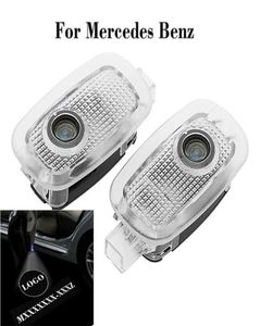 2 piezas LED CAR PUERTA LUCHOS LOGO PUERTA CORTESIO Director LED Láser para S W221 W447 C216 W2161758626