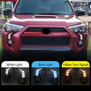 2 Stuks Led-dagrijverlichting Voor Toyota 4 Runner 4Runner 2014 2015 2016 2017 2018 2019 2020 2021 auto Drl Fog Lamp310j