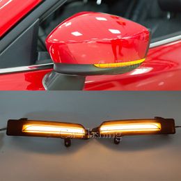 2 stuks LED Dynamische Richtingaanwijzer Blinker Sequentiële Zijspiegel Indicator Licht Voor Mazda3 Mazda 3 Axela Mazda6 Mazda 6 Atenza 2017 2018