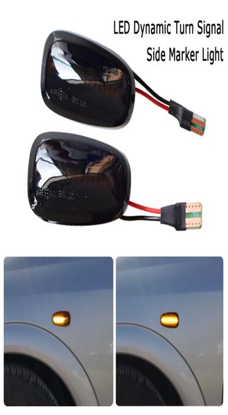 Clignotant dynamique LED, 2 pièces, feu de position latéral pour Opel Zafira A 19992005 et Opel Astra G 199820099577989