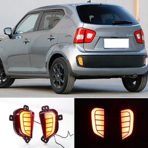 2pcs réflecteur à LED pour Suzuki Ignis 2017 2018 2019 Freins LED feux de freinage arrière pare-chocs de freinage de freinage étanche