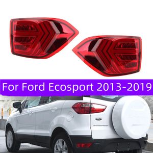 2 pièces feux arrière LED pour Ford Ecosport 20 13-20 19 feu de circulation lampe de frein dynamique clignotant assemblage de lumière