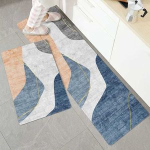 2 stks lange keuken tapijten antislip vloer mat slaapkamer entree deurmat woonkamer tapijt badkamer tapijten gang vloer oppervlakte 210727