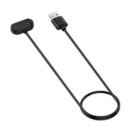 2 unids/lote 1M Cable de carga rápida magnético USB para hua-mi Amazfit GTR4/GTS4/GTR3 Base de carga de reloj inteligente