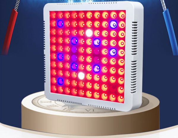 Livraison gratuite 600w LED plante poussent des lumières SMD2835 rouge + bleu + UV + IR LED à spectre complet poussent des lampes pour la culture hydroponique de floraison de jardin