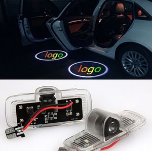Projecteur LED pour voiture, 2 pièces/lot, lumières de logo, ombre fantôme de porte, lumière de bienvenue pour Honda Accord 2003 – 2013 Accord Crosstour 2010 – 2015
