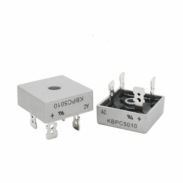 2pcs / lot KBPC5010 50A 1000V Bridge diode redresseur KBPC5010 Rectifier carré