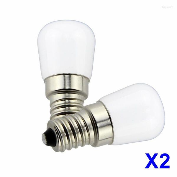 2 pcs/lot LED réfrigérateur ampoule 3 W E14 réfrigérateur maïs AC220V-240 V lampe blanc/blanc chaud lumières à économie d'énergie