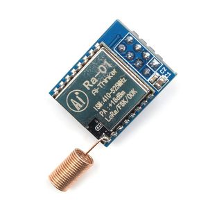 Livraison gratuite 2pcs / lot Module LoRa SX1278 Ai-Thinker 433M Transmission à spectre étalé sans fil Ra-01 Kit de bricolage pour la lecture de compteurs intelligents