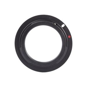 Freeshipping 2 stks / partij Nieuwe zwarte kleur M42 Lens naar Canon Camera EF Mount Adapter Ring 60D 550D 600D 7D 5D 1100D