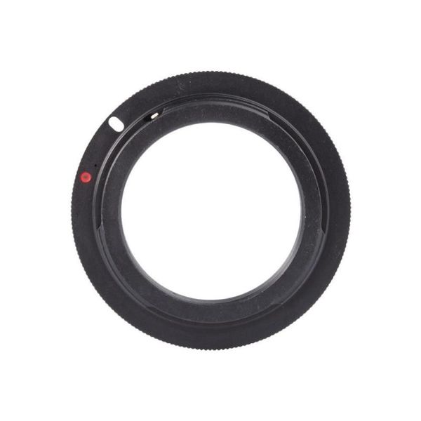 Envío gratuito 2 unids/lote nueva lente M42 de Color negro para cámara Canon anillo adaptador de montaje EF 60D 550D 600D 7D 5D 1100D Lrgnk