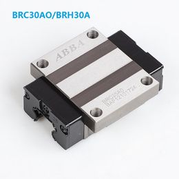 ABBA BRC30AO/BRH30A – bloc de bride linéaire, roulement de guidage de Rail linéaire pour routeur CNC, Machine Laser, Original de Taiwan, 2 pièces/lot