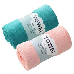2 PCS/Lot serviettes de toilette absorbantes Super douces en molleton de corail chiffon à séchage rapide pour le nettoyage des serviettes de cuisine Toalla Microfibra