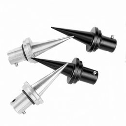 2 pcs/lot tactique en alliage d'aluminium V8 Bipied pointes adaptateur de support de pieds installation rapide libération remplacement accessoires de chasse