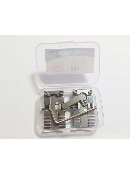 2 pz/lotto chiavi universali per auto morsetto cartella clip per taglio chiavi duplicazione parti di macchine utensili per fabbro