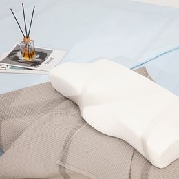 2pcs/lote USA stock mejor almohada de espuma de memoria ortopédica para dolor de cuello dot rombo rhombus blancos 2-5 días de entrega