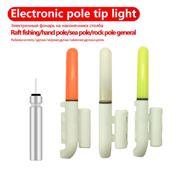 2pcs Stick léger lumineux + 2 CR425 Stick d'électronique étanche à la pêche à la pêche à la pêche électrique Électricité