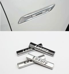 2 Stuks Luxe Sport Spatbord Embleem Badge Sticker 3D Auto Accessoires Sticker Auto Styling Past Voor Bmw Nieuwe 5 3 serie5912388