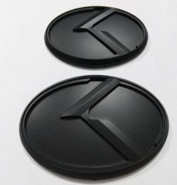 2 pièces nouveau 3D noir K logo badge emblème autocollant pour KIA OPTIMA K5 20112018 emblèmes de voiture 9228903