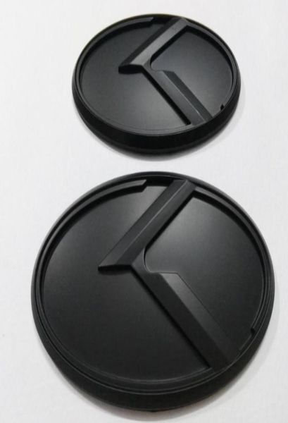 2 pièces nouveau 3D noir K logo badge emblème autocollant pour KIA OPTIMA K5 20112018 emblèmes de voiture 6719423