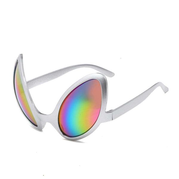 2pcs Nouveaux lunettes de soleil drôles de vacances drôles Halloween Adultes Kid Party Supplies Rainbow Lenses et Sun Glases Shades