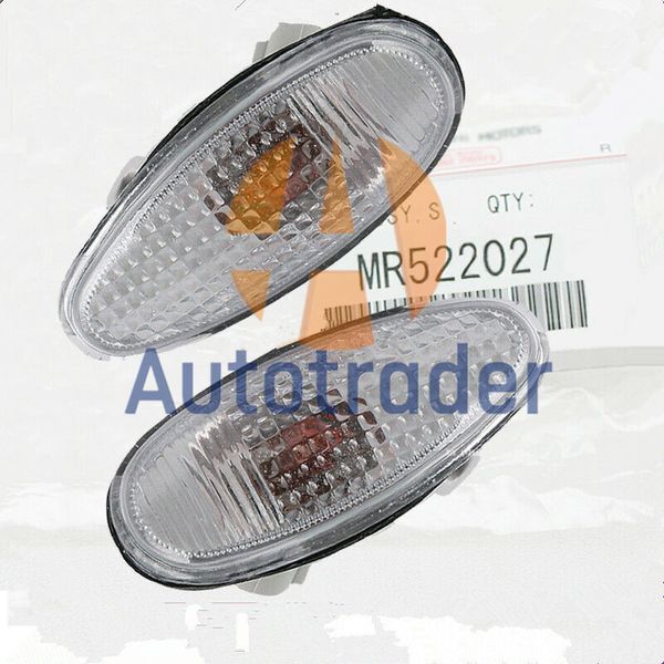 2 uds nuevo buen OEM: MR522027 marcadores laterales izquierdo/derecho lámpara de esquina luz de estacionamiento para 2002-2006 Mitsubishi Lancer 03-06 Outland