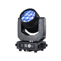 2pcs New Zoom Testa mobile a led Led Bee Eyes 6x40w Rgbw 4in1 + 60w led wash Zoom Luce a testa mobile