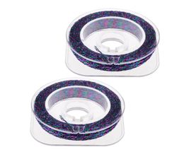 2pcs Nylon Pissing Guide Guide de bague Ligne d'enveloppe pour le bâtiment de la tige Guide de réparation métallique Fixage Fixer Purple 50m 55yds6903772