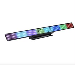2 uds otra iluminación de escenario 100W led RGB barra estroboscópica de ocho segmentos 480x0,2 w DJ fondo estroboscópico luz de pared controlada por punto