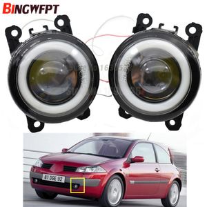 2 stks / paar (links + rechts) Angel Eye Car-Styling Mistlampen LED-verlichting voor Renault Duster Megane 2/3 Fluence Koleos Kangoo 2003-2015