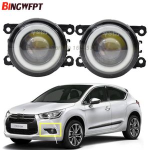 2 stks / paar (links + rechts) Angel Eye Car-Styling Mistlampen LED voor Citroen DS3 DS4 DS5 2011-2015 voor Citroen Berlingo B9 2012-2016