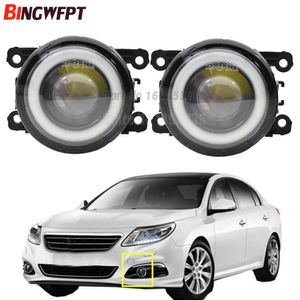 2 pièces/paire (gauche + droite) phares antibrouillard de style voiture Angel Eye lumières LED pour Renault Latitude berline L70 2011-2015 pour Megane 2 II berline LM0 LM1