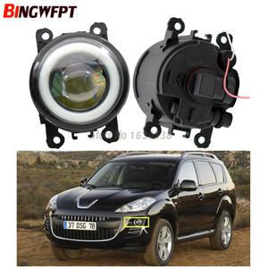 2 pièces/paire (gauche + droite) Angel Eye phares antibrouillard LED pour Peugeot 4007 GP _ 2007-2012 pour Peugeot 307