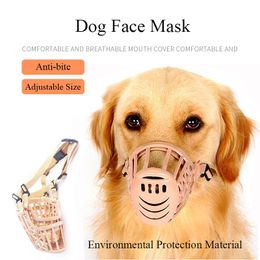 2pcs pour animaux de compagnie Capier en bouche pour chien adapté aux grands, moyens et petits chiens masques anti-bétail