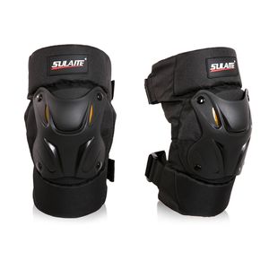 2PCs PP+EVA Motorcycle Armor Protective Guard Knee Pads Off-Road Racing Crashproof Windproof Breathable Black Protector