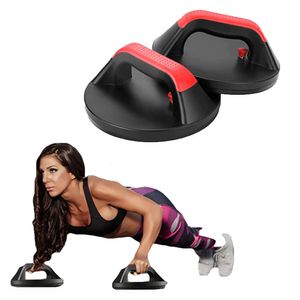 2 pièces Push Up Rack forme ronde pompes supports poignée de la poitrine entraînement musculation entraînement Gym exercice Fitness équipement 240127