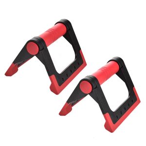 2 stuks Push Ups Stands Grip Fitnessapparatuur Handvatten Borst Body Building Rack Sport Gespierde Training Pushup Bar Oefening 240127