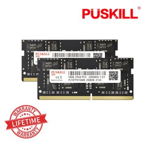 PUSKILL – mémoire de serveur d'ordinateur portable, modèle DDR4, capacité 16 go 8 go 4 go, fréquence d'horloge 3200/2666/2400/260 broches, Sodimm, 2 pièces, 240314 MHz