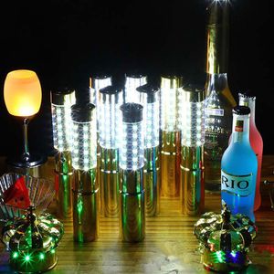 Oplaadble Led Strobe Baton Champagne Wine Bottle Flashing Stick Light voor KTV Bar Verjaardag Weddings Party Diy Decorations