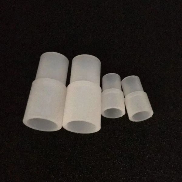 2pcs Rubber Aquarium PVC Tube d'eau Connecteurs