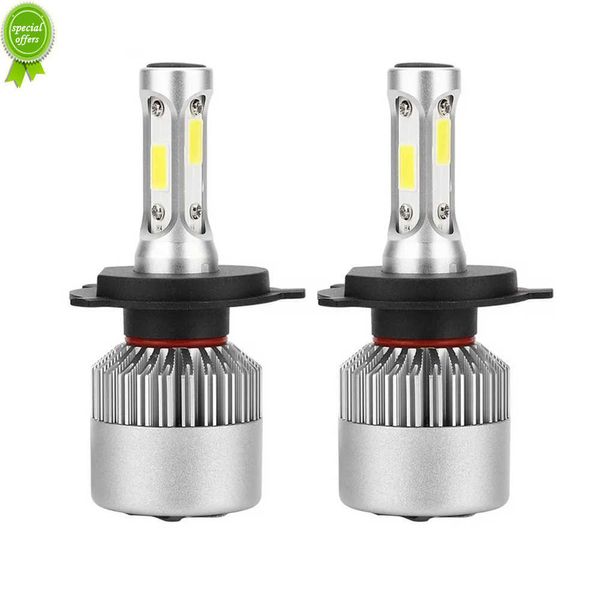 2 uds S2 LED H1 H3 H7 H4 H13 H11 HB3 HB49005 9006 9004 880 881 H27 9007 bombillas LED para faros delanteros de coche luces antiniebla 36W 8000LM 6500K