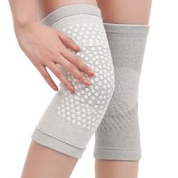2 piezas de soporte automático de la rodilla de la rodilla de la rodilla caliente para artritis articulación dolor alivio lesión de recuperación cinturón de rodilla masajeador de la rodilla