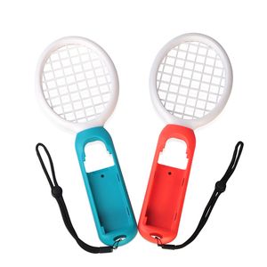 2 pièces/ensemble poignées de contrôleur ABS support de poignée de raquette de Tennis pour commutateur nintention Joy-con ACES joueur de jeu DHL FEDEX EMS livraison gratuite