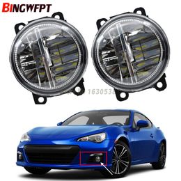 2 pièces/ensemble voiture-style 6000K blanc CCC 12V H11 antibrouillard éclairage 35500-63J02 pour Subaru BRZ 2013-2017